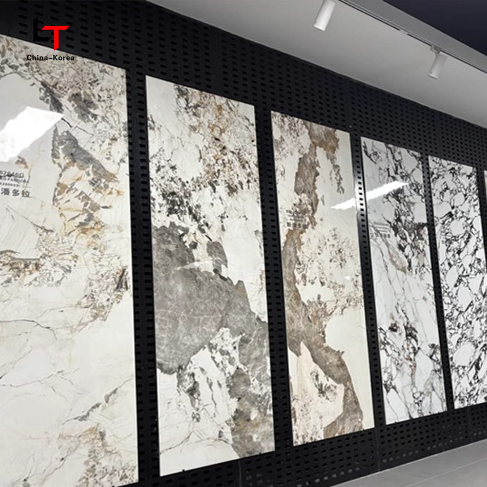 1220 × 2440 mm PVC karbonska kristalna ploča vodootporna vatrootporna ukrasna zidna obloga za unutarnje vanjske prostore s UV premazom