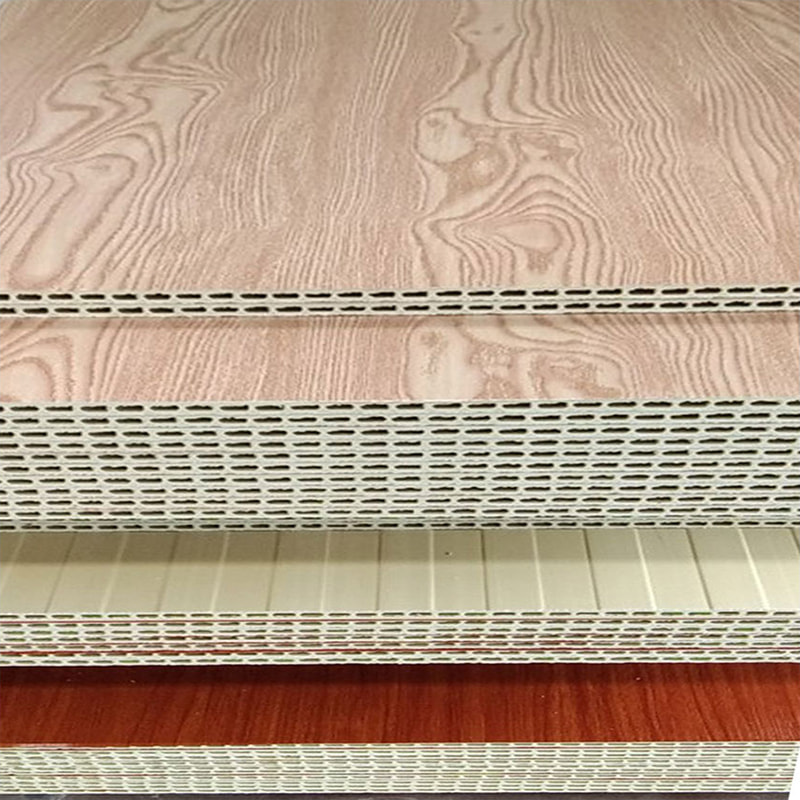 Moderni integrirani PVC zidni panel od bambusovih drvenih vlakana za TV pozadinu Tvrdi paket Zidni panel za unutarnji strop za hotelsku upotrebu