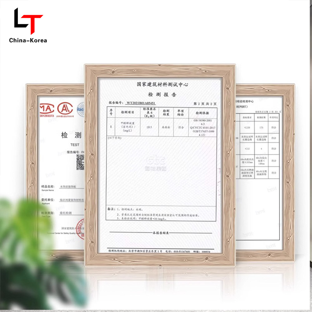 1220 × 2440 mm ekološki prihvatljiv PVC drveni furnir Grain Dekorativne zidne ploče za unutarnje zidne obloge Vodootporne Otporne na ogrebotine Jednostavne za postavljanje