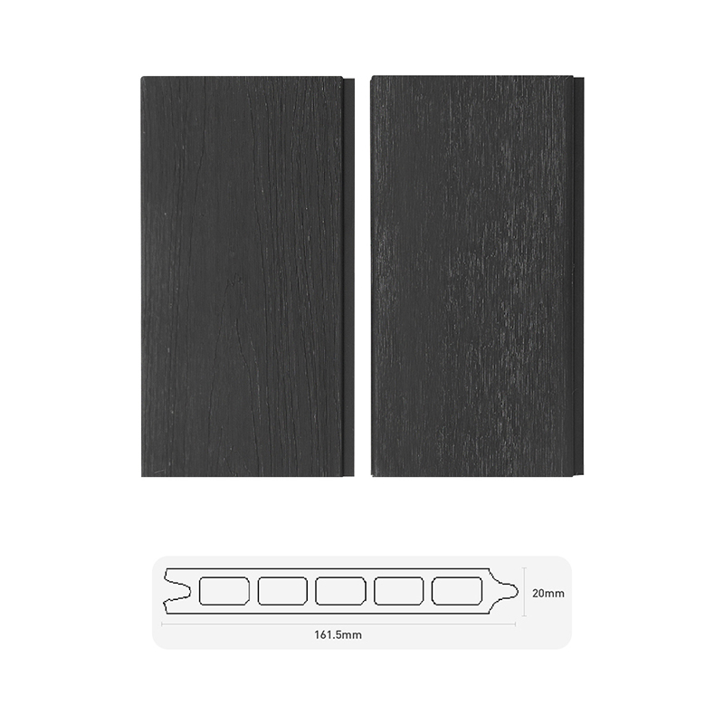 Drvena plastična kompozitna Wpc ograda Kućni vrt Dvorišne ograde Paneli bolji od vinilne pvc ograde Vodootporna vanjska ploča za privatnost Hdpe