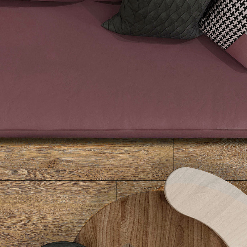 Izdržljivost Plastična pločica Plutajuća vodootporna drvena zrna 4 mm 5 mm 6 mm 7 mm 8 mm PVC klik vinilne daske SPC podovi